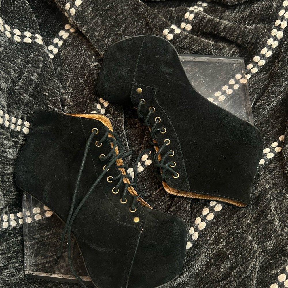 Jeffrey Campbell Suede Dina 7.5